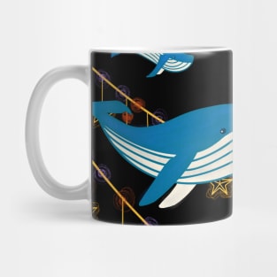 Flying whales Mug